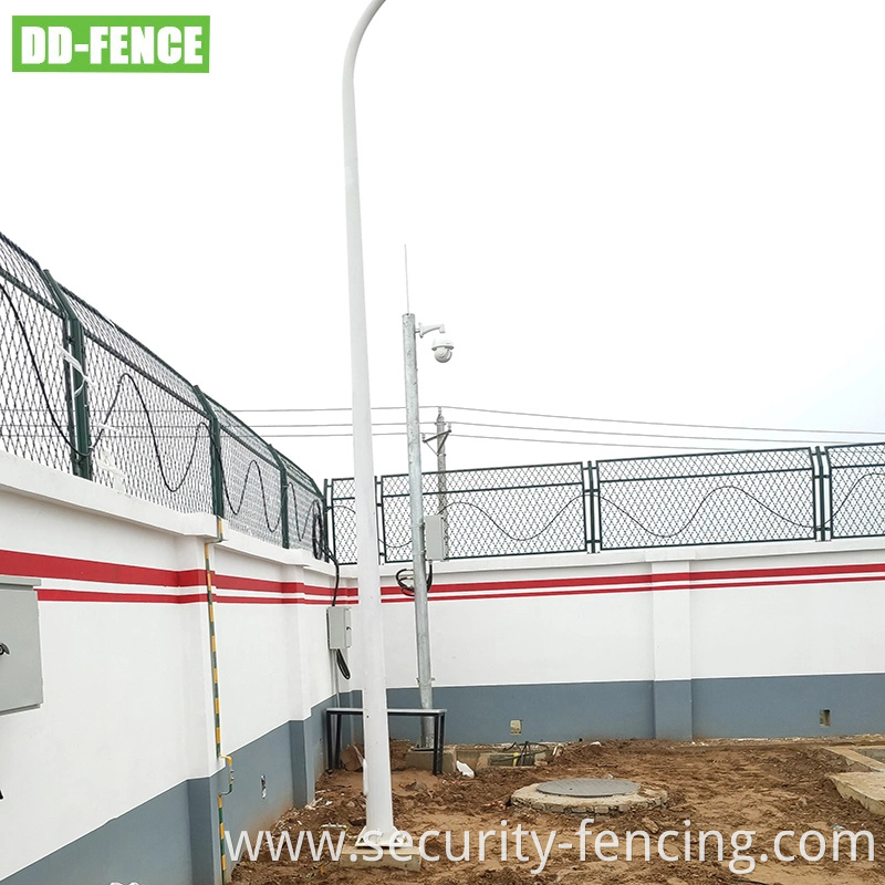 Outdoor Perimeter Vibration Optical Fiber Intrusion Detector Intrusion Alarm System